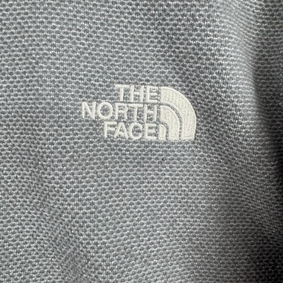 The North Face Textured Cap Rock 1/4 Zip Fleece Pullover Men's Size S Gray - Picture 7 of 14